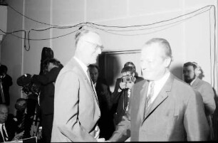 22. Tagung 1972 Mediziner: Graf Lennart Bernadotte, Willy Brandt