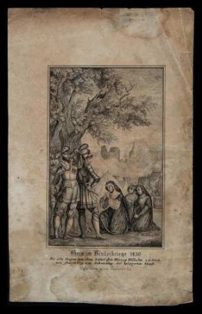 Gera im Bruderkriege 1450