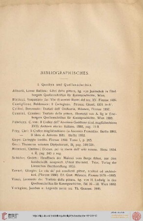 Bibliographisches