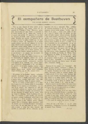 El compañero de Beethoven