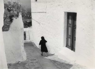 Der kleine Ort Chora auf der Insel Patmos