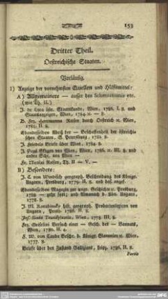 Dritter Theil. Oestreichische Staaten