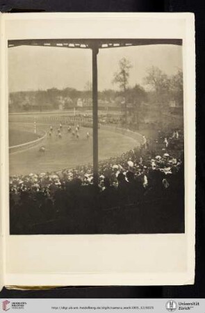 [Alfred Stieglitz, III. Going to the Start (1904), photogravure from original negative]