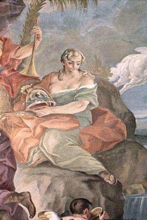 Apollo und die Musen auf dem Parnaß