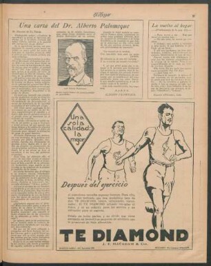 Una carta del Dr. Alberto Palomeque
