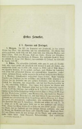 1. Spanien und Portugal