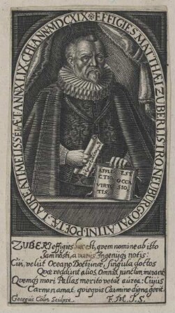 Bildnis des Matthaeus Zuberus