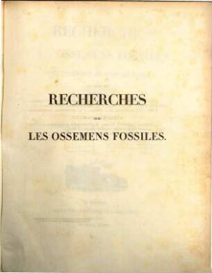 Recherches sur les ossemens fossiles du département du Puy-de-Dome