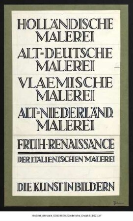 Diederichs-Graphik 1287