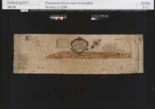 Reicher Segen Gottes Erbstolln bei Sachsenburg, Gebirge bei Sachsenburg und das Überfahren der Gänge mit dem Tiefer Stolln von der Zschopau aus