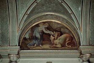 Amor und Psyche — Psyche besänftigt Cerberus