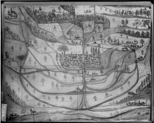 Waibstadt Stadtansicht - Plan