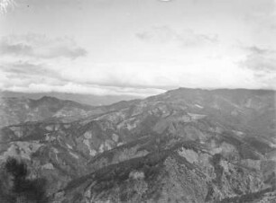 Gebirgslandschaft : Vegetationslandschaft eines Gebirges