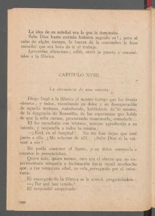 Capítulo [XVII] - La elocuencia de una mirada