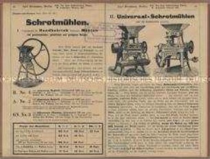 Schrotmühlen.