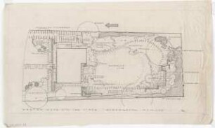 Garten Hans Simon, Berlin-Gatow: Gartenplan 1:100