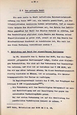 § 3 Das geltende Recht