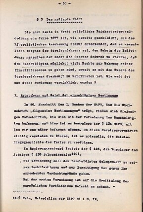 § 3 Das geltende Recht