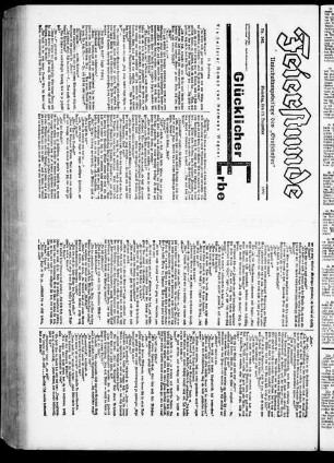 Die Feierstunde. 1919-1939