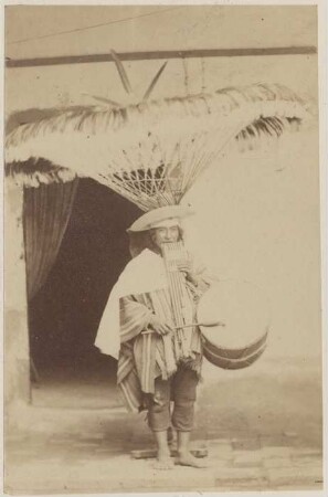 Indianischer Musikant von La Paz