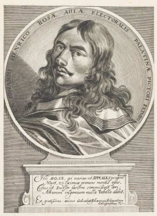 Bildnis des Iohanni Henrico Rosae