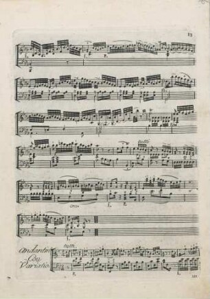 Andantino con Variatio.
