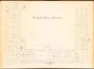 Schloss Merseburg: Grundriss EG 1:100