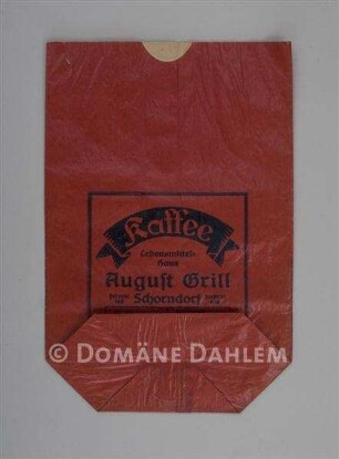 Papiertüte "August Grill"