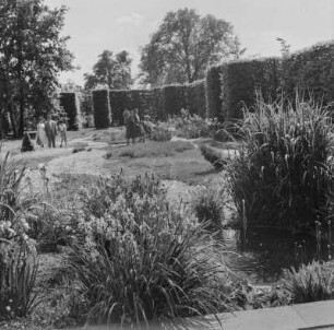 Dresden-Pillnitz. Schloss Pillnitz. Schlosspark, Heckenquartiere