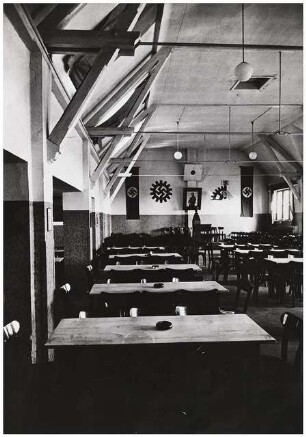 BBC (Brown, Boveri & Cie), WGA, Hanau-Großauheim Umbau Kantine: Speisesaal vor dem Umbau
