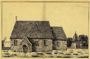 Bau -romanische Kirche
