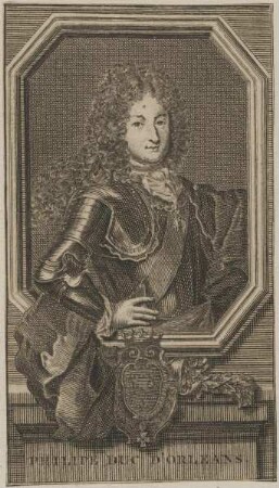 Bildnis von Philipe, Duc d'Orleans