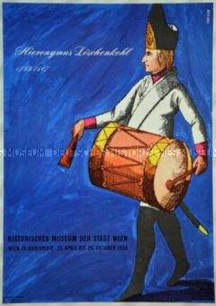 Plakat zu einer Ausstellung im Historischen Museum der Stadt Wien (heute Wien Museum)