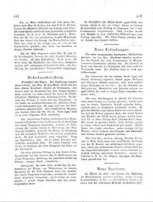 Neue Erfindungen.