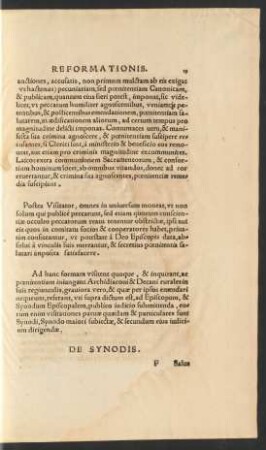 De Synodis.