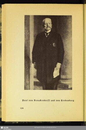 Paul von Beneckendorff und von Hindenburg