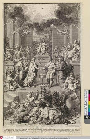 Traitez de Paix; [Friedensvertrag]