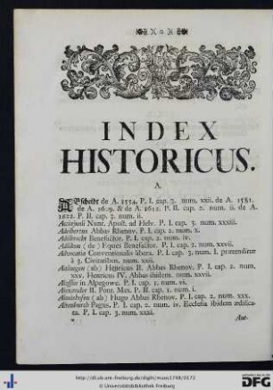 Index Historicus.