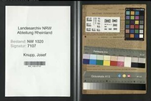 Entnazifizierung Josef Knupp , geb. 01.10.1916 (Kaufmaennischer Angestellter)