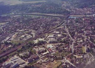 Dresden, Luftaufnahme : Meißen. Luftaufnahme