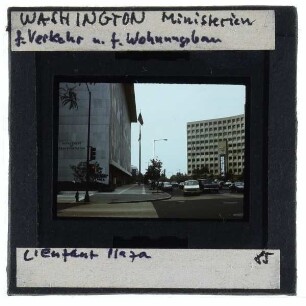 Washington, Enfant Plaza, Wilbur Wright Federal Building / Sitz des U.S. Department of Transportation und der Federal Aviation Administration,Washington, Robert C. Weaver Federal Building / Sitz des U.S. Ministerium für Wohnungsbau und Stadtentwicklung