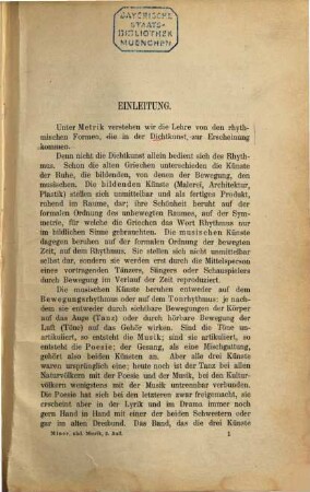 Neuhochdeutsche Metrik : ein Handbuch
