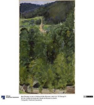 Kirche in Wildbad hinter Bäumen