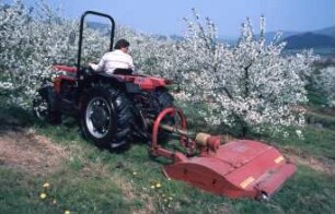 Fotografie: Mulchgerät, Obstbau