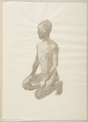 Kniender Afrikaner