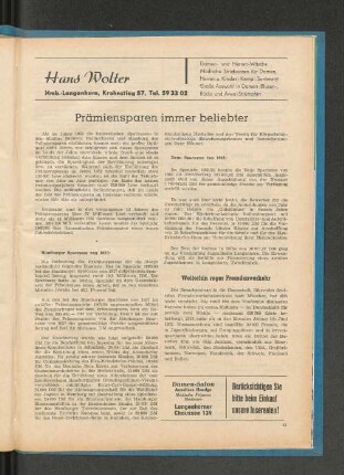 Prämiensparen immer beliebter