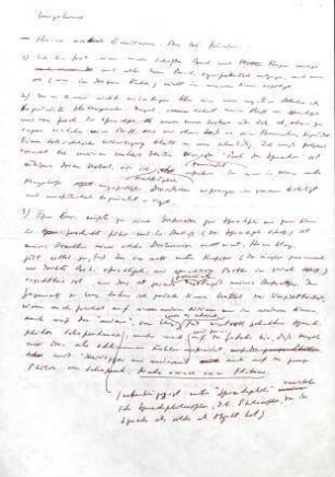 Ungeheuer- Notizen
