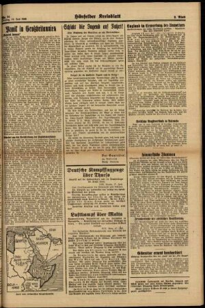 Zweite Ausgabe vom Freitag, den 19. Juli 1940.