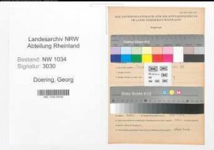 Entnazifizierung Georg Doering , geb. 03.05.1912 (Oberfeldwebel)