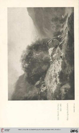 Joh. Gottfr. Steffan 1815-1905 Gebirgslandschaft